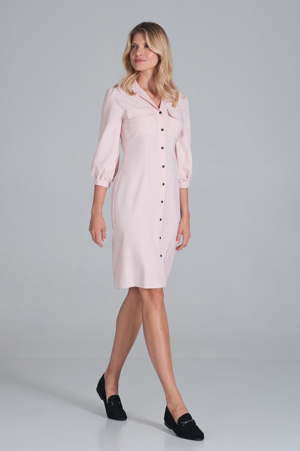Sukienka Model M849 Pink - Figl - obrazek 2