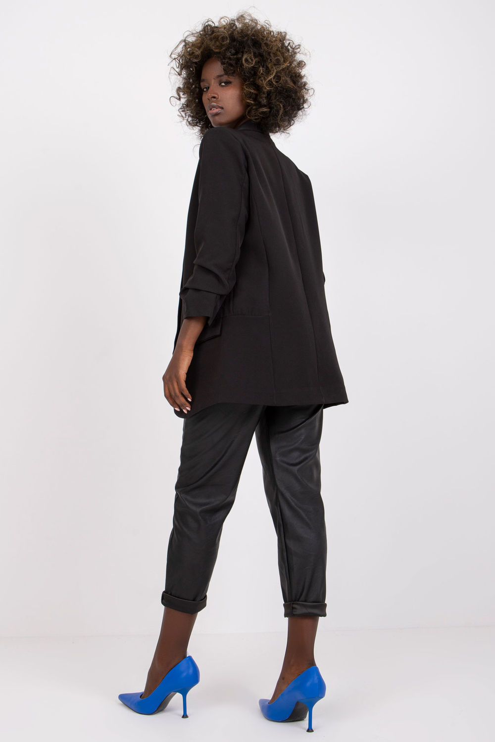 Marynarka Model DHJ-MA-7684.15P Black - Italy Moda - obrazek 3