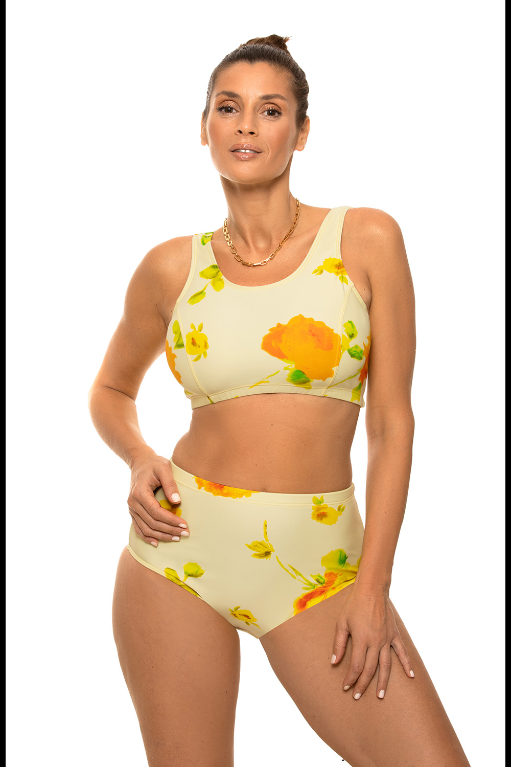 Kostium dwuczęściowy Kostium kąpielowy Model Asani M-723 Yellow - Marko - obrazek 2