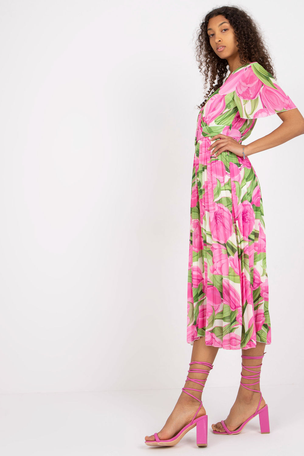 Sukienka Model DHJ-SK-11331-2.32 Pink - Italy Moda - obrazek 3