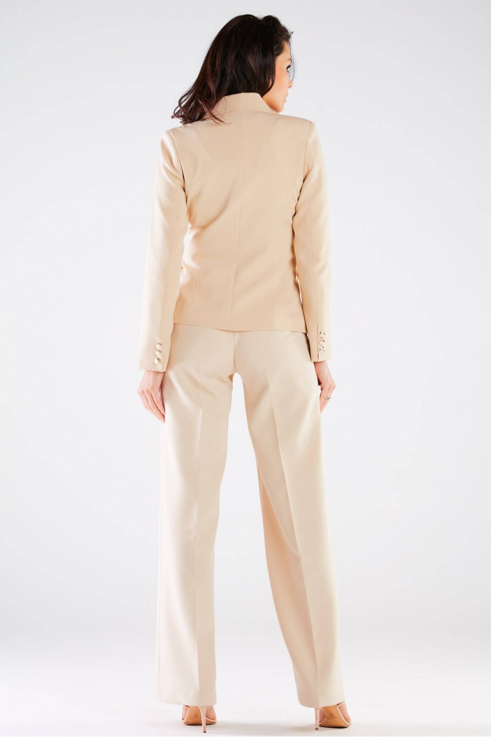 Spodnie Damskie Model A442 Beige - awama - obrazek 3