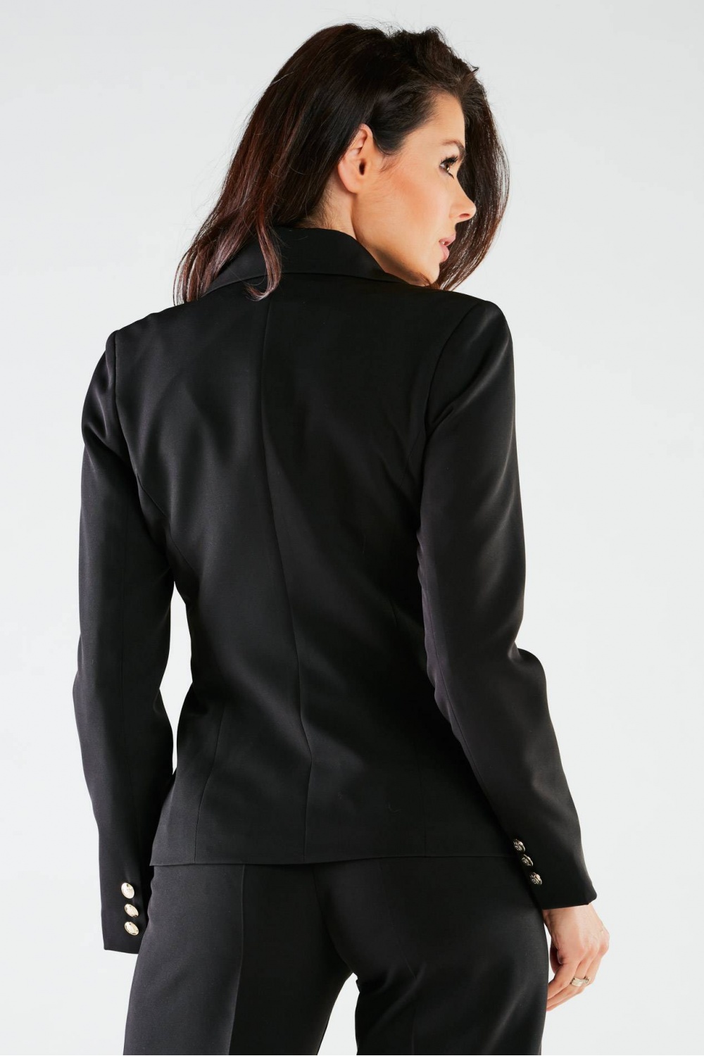 Żakiet Model A441 Black - awama - obrazek 3