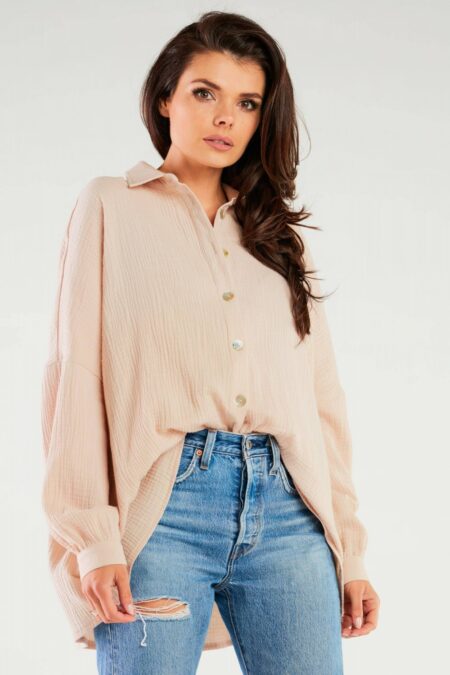 Koszula Damska Model M264 Beige - Infinite You