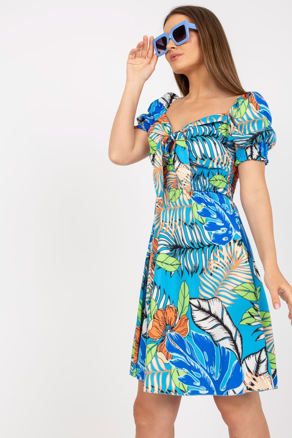 Sukienka Model DHJ-SK-15836.51 Blue - Italy Moda - obrazek 2