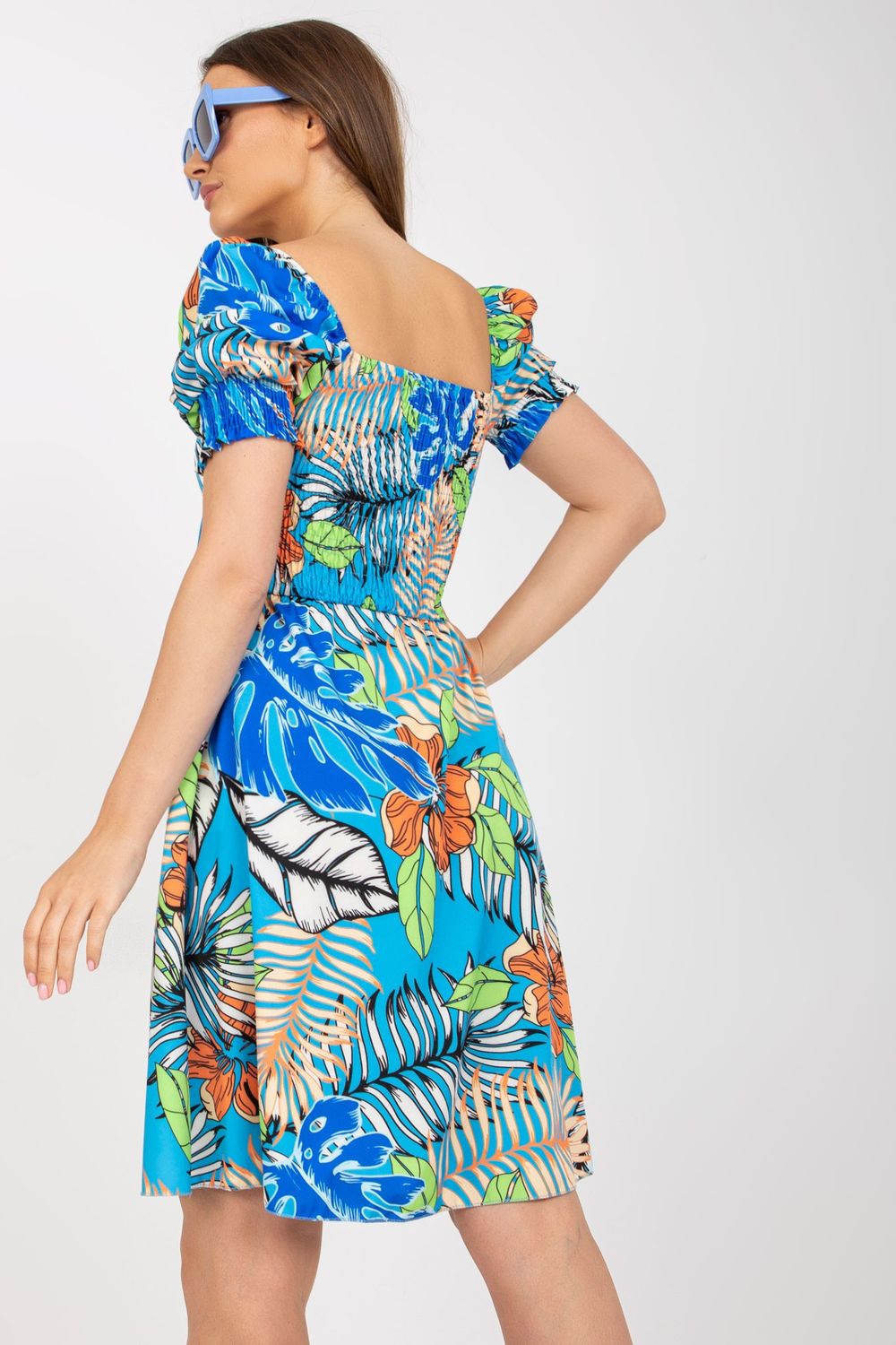 Sukienka Model DHJ-SK-15836.51 Blue - Italy Moda - obrazek 3