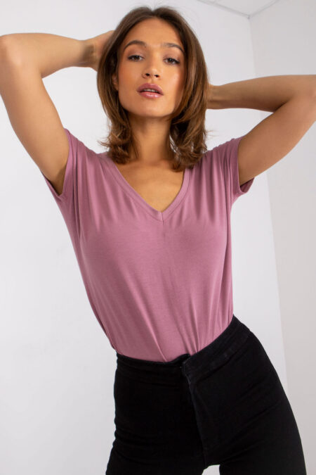 T-shirt Damski Model RV-TS-4832.19P Dark Pink - BFG