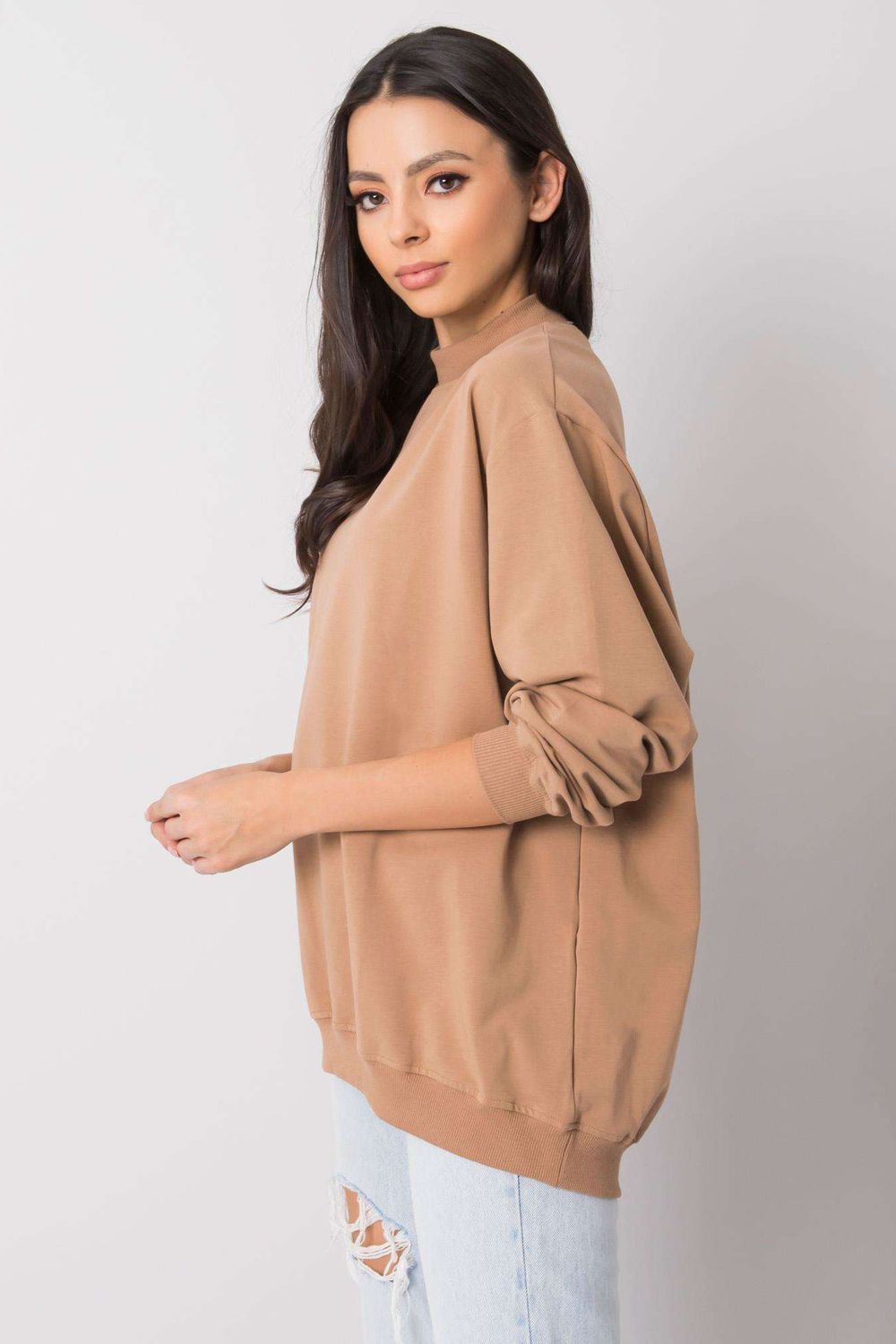 Bluza Damska Model RV-BL-5185.73P Camel - BFG - obrazek 3