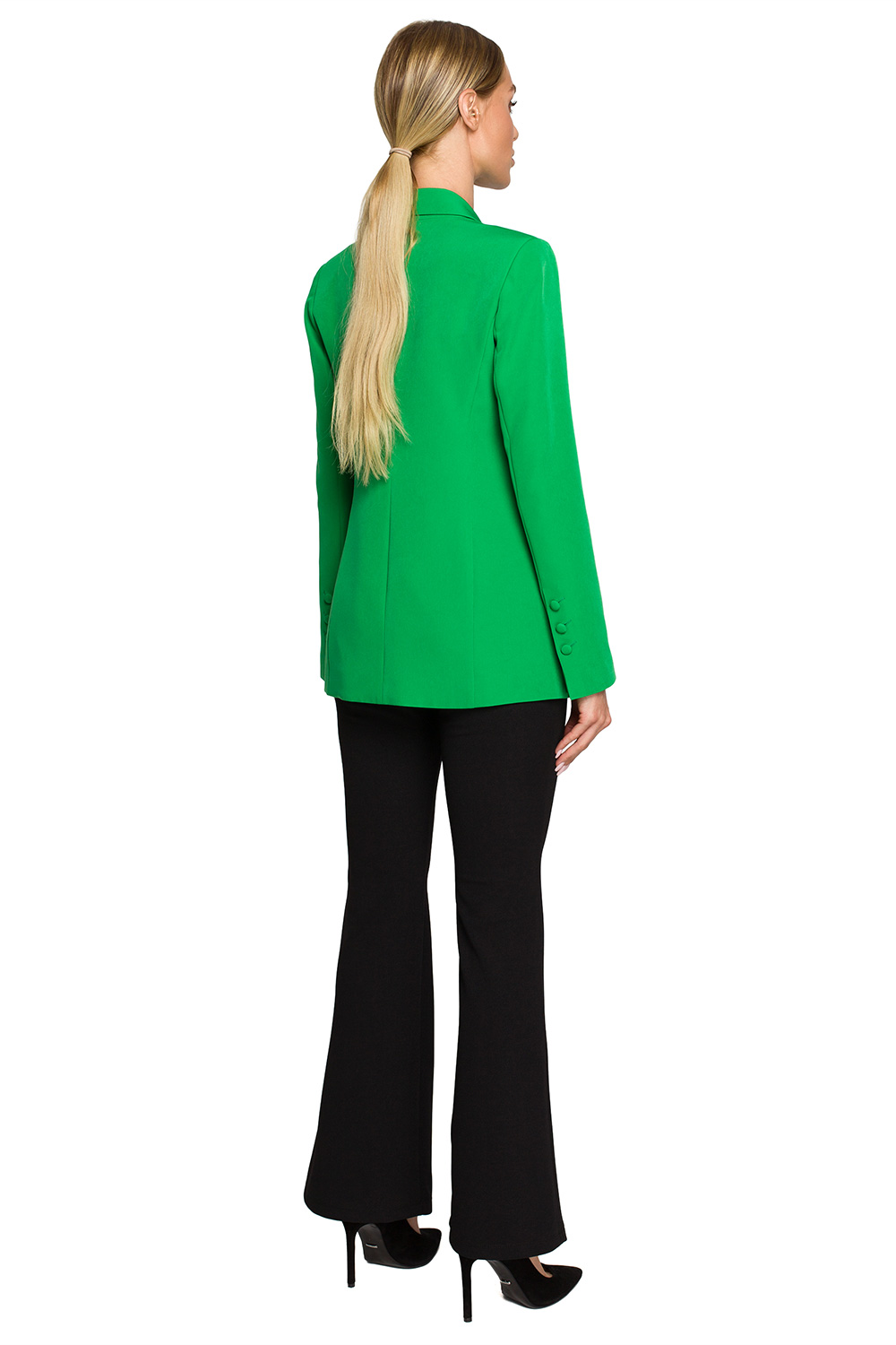 Żakiet Model MOE701 Green - Moe - obrazek 3