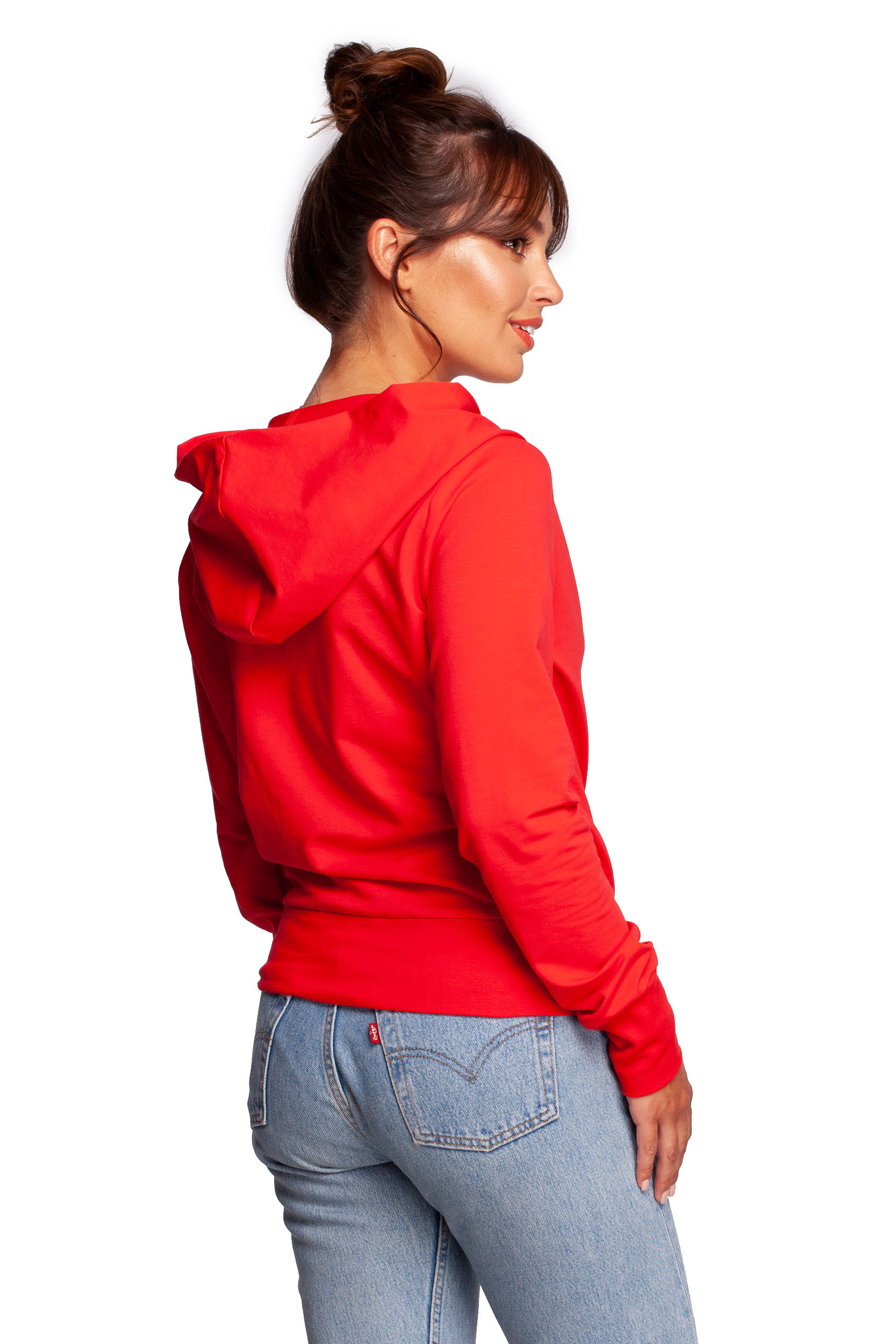 Bluza Damska Model B246 Red - BeWear - obrazek 3