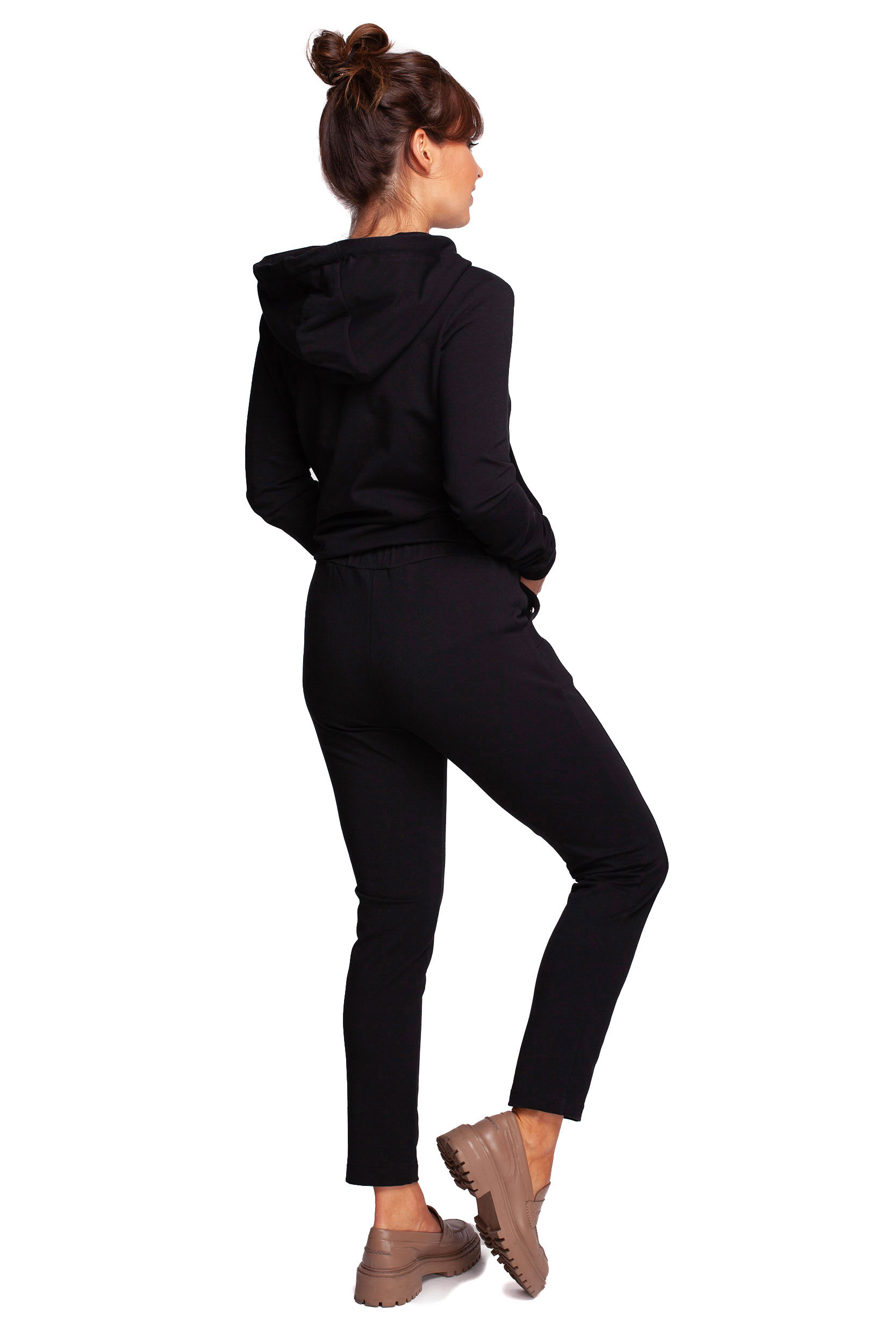 Spodnie Damskie Model B243 Black - BeWear - obrazek 2