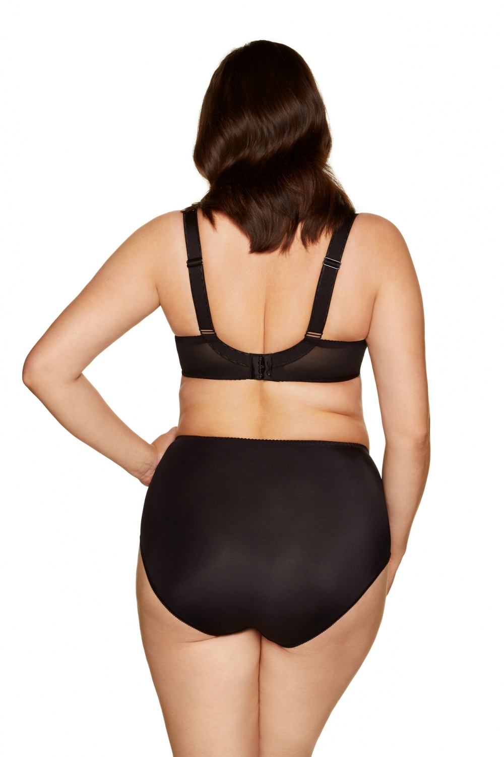 Biustonosz Soft Biustonosz Semi-Soft Model Zara B3 Black - Gorteks - obrazek 4