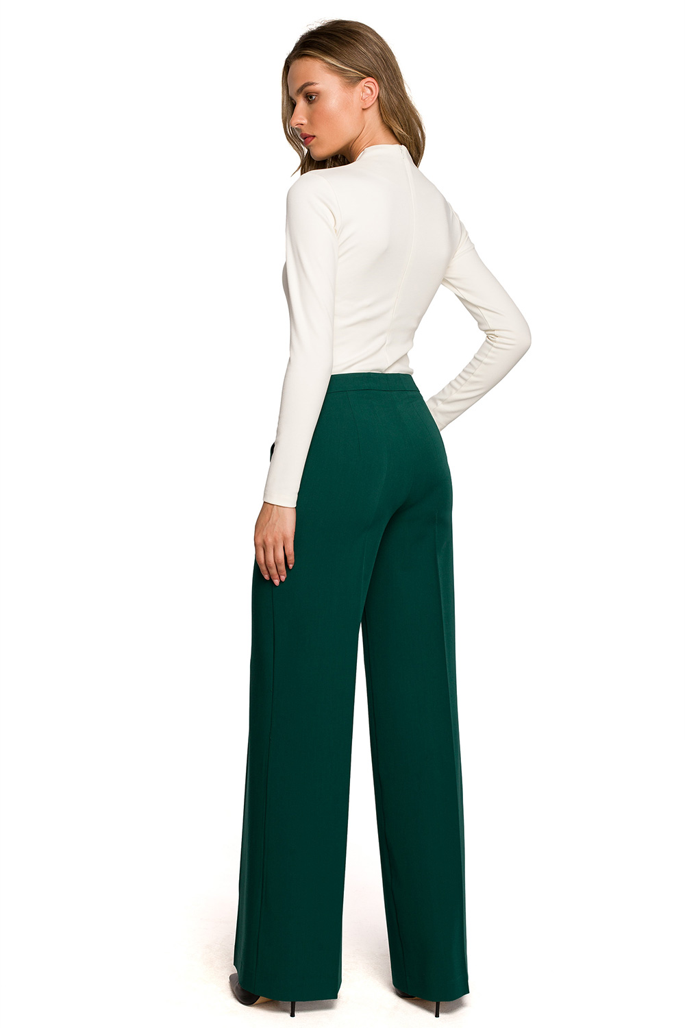 Spodnie Damskie Model S311 Green - Stylove - obrazek 2