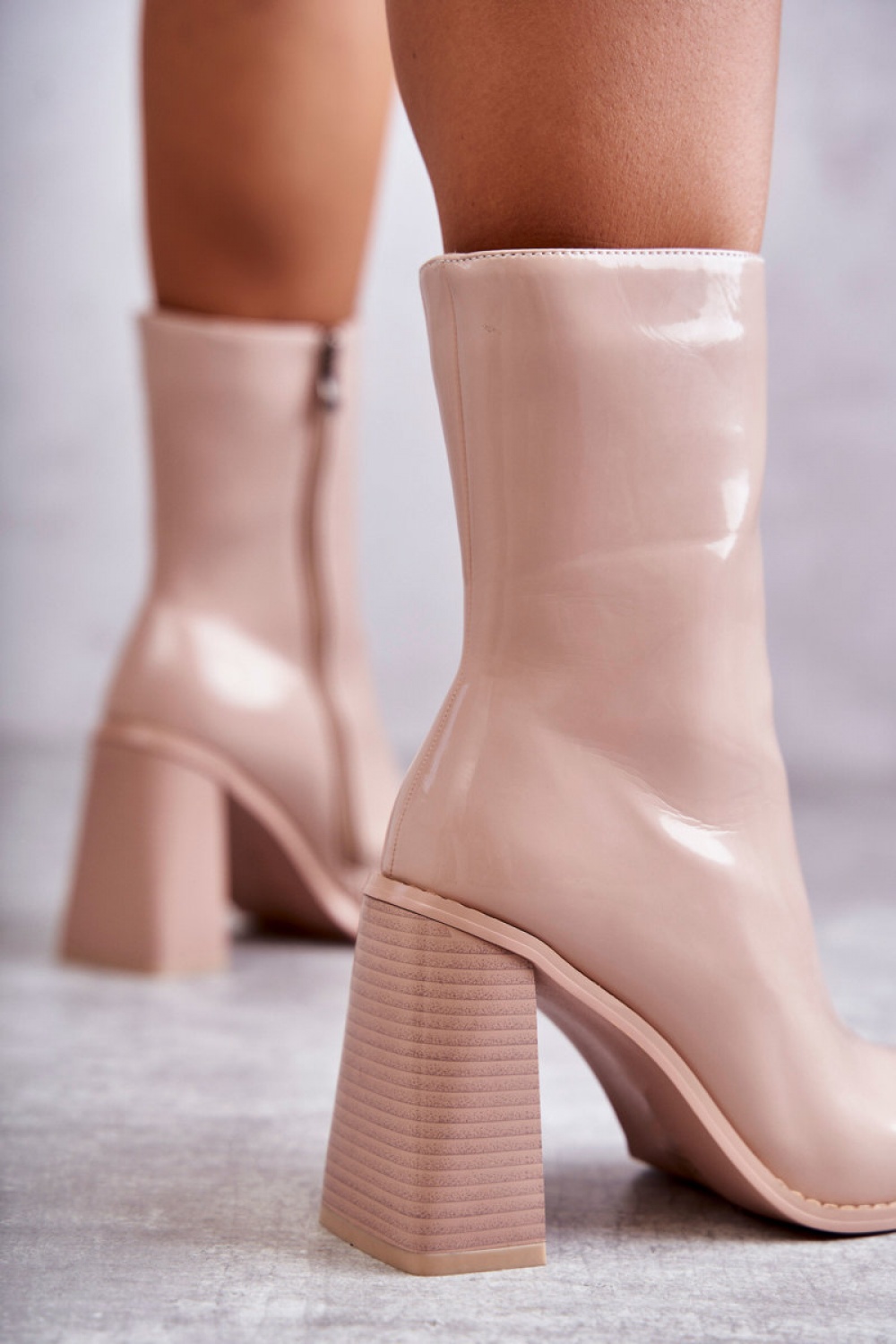 Botki Model Margit C-229 Beige - Step in style - obrazek 2