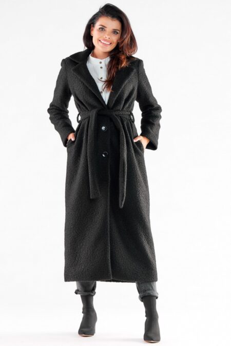 Płaszcz Damski Model A547 Black - awama
