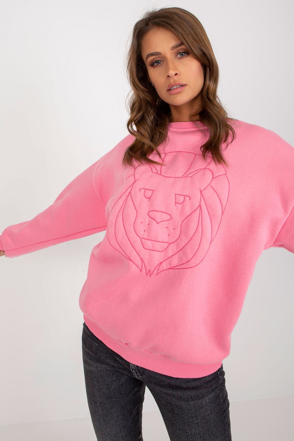 Bluza Damska Model EM-BL-617-4.41P Pink - Ex Moda - obrazek 2