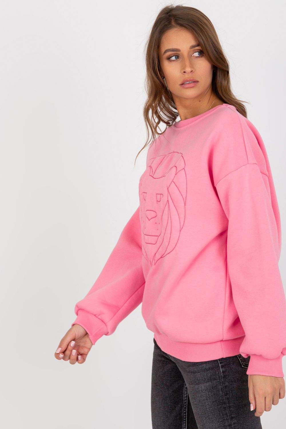 Bluza Damska Model EM-BL-617-4.41P Pink - Ex Moda - obrazek 3