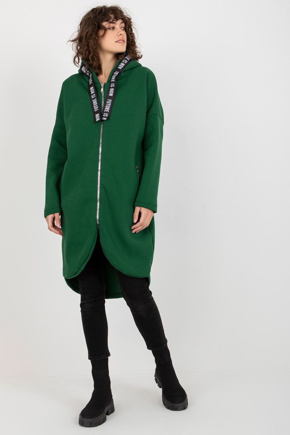Bluza Damska Model RV-BL-6683.00P Dark Green - Relevance - obrazek 2