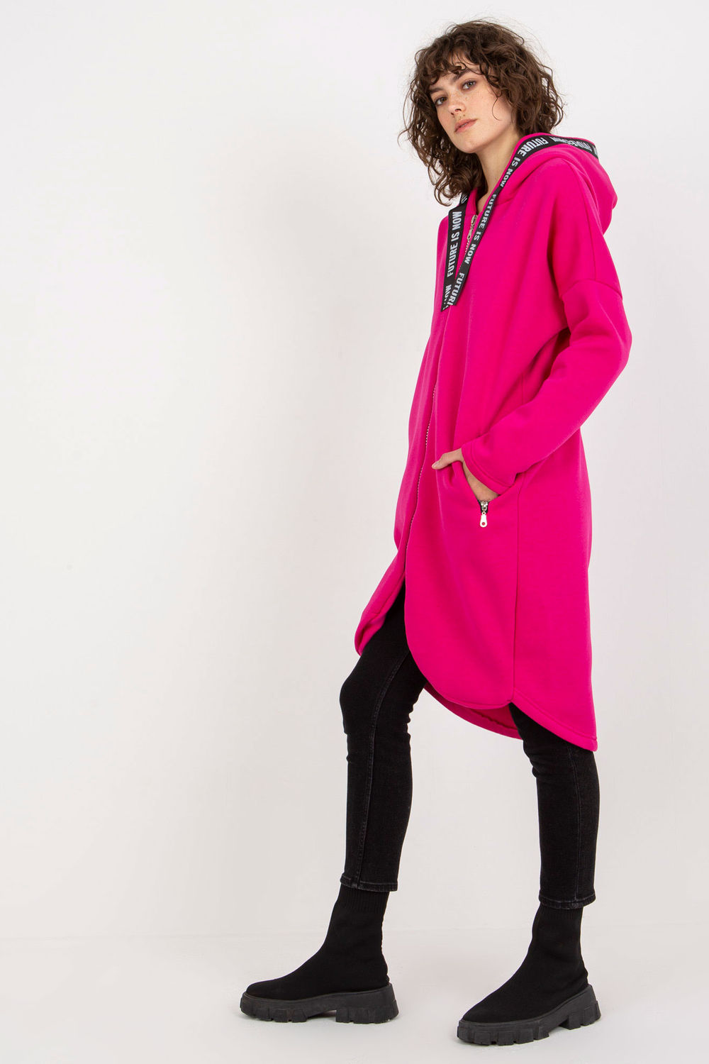 Bluza Damska Model RV-BL-6683.00P Fuksja - Relevance - obrazek 2