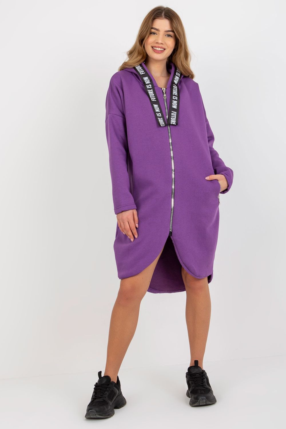 Bluza Damska Model RV-BL-6683.00P Dark Violet - Relevance - obrazek 2