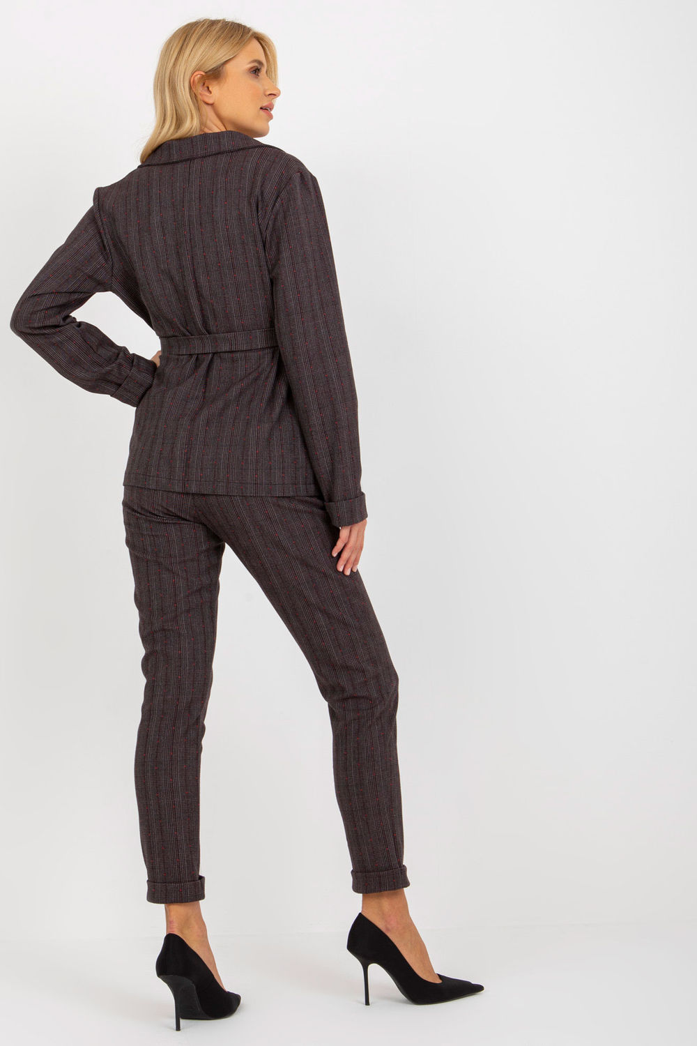Marynarka Model LK-MA-507802.22 Dark Grey - Lakerta - obrazek 3