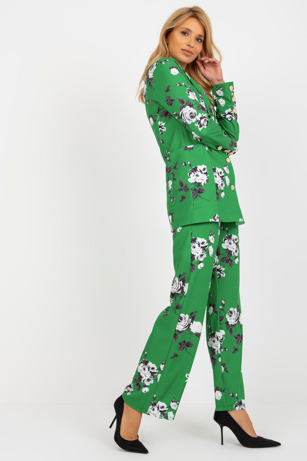 Marynarka Model LK-MA-508918.18P Green - Lakerta - obrazek 4