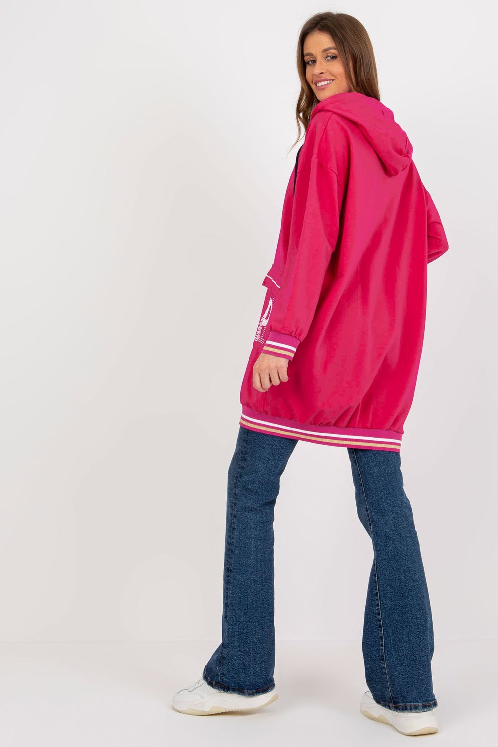 Bluza Damska Model RV-BL-8149.91P Fuksja - Relevance - obrazek 3