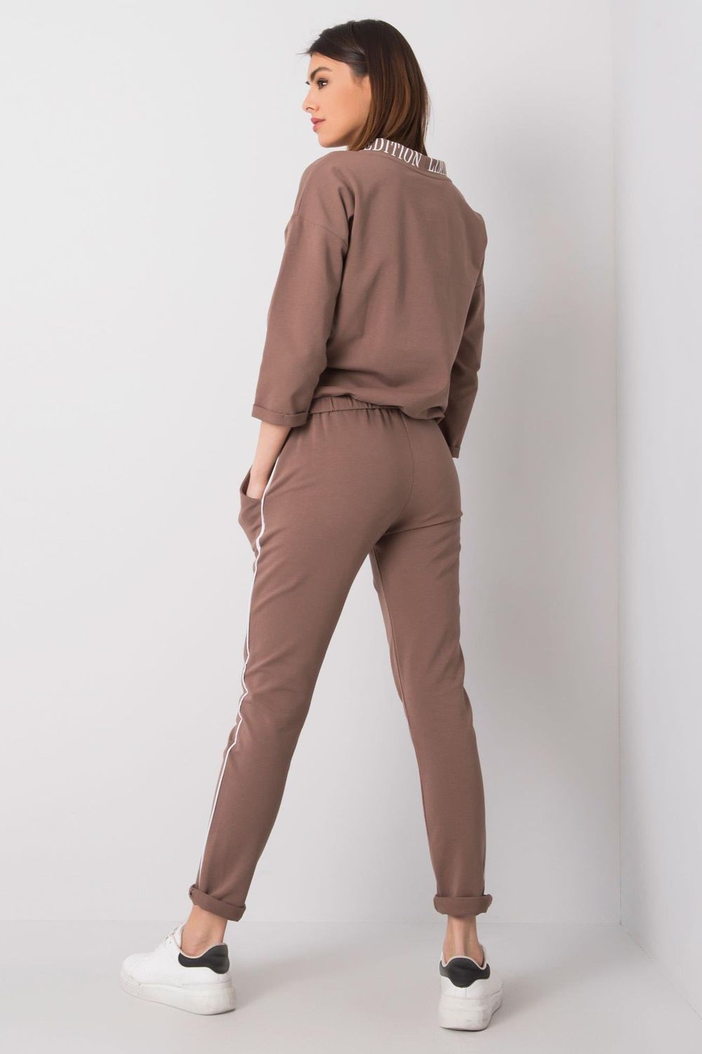 Spodnie Komplet Model RV-KMPL-6421.06 Brown - Relevance - obrazek 3