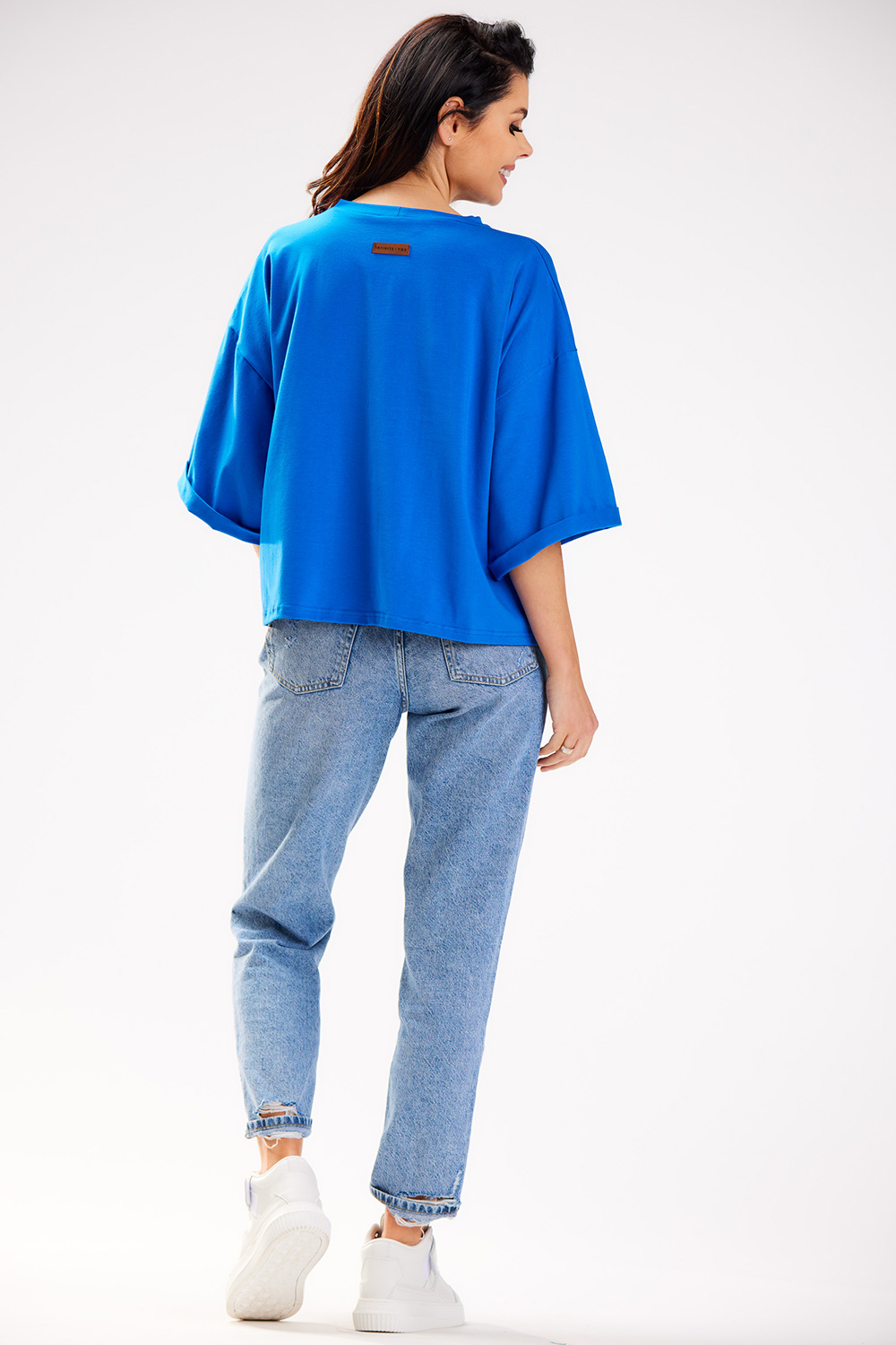 Bluzka Model M265 Blue - Infinite You - obrazek 3