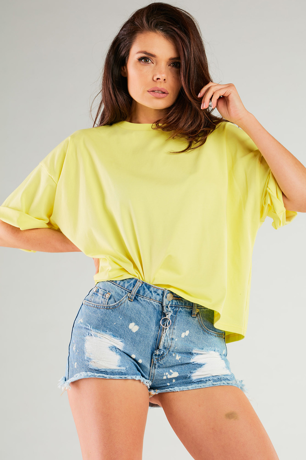 Bluzka Model M265 Yellow - Infinite You - obrazek 3