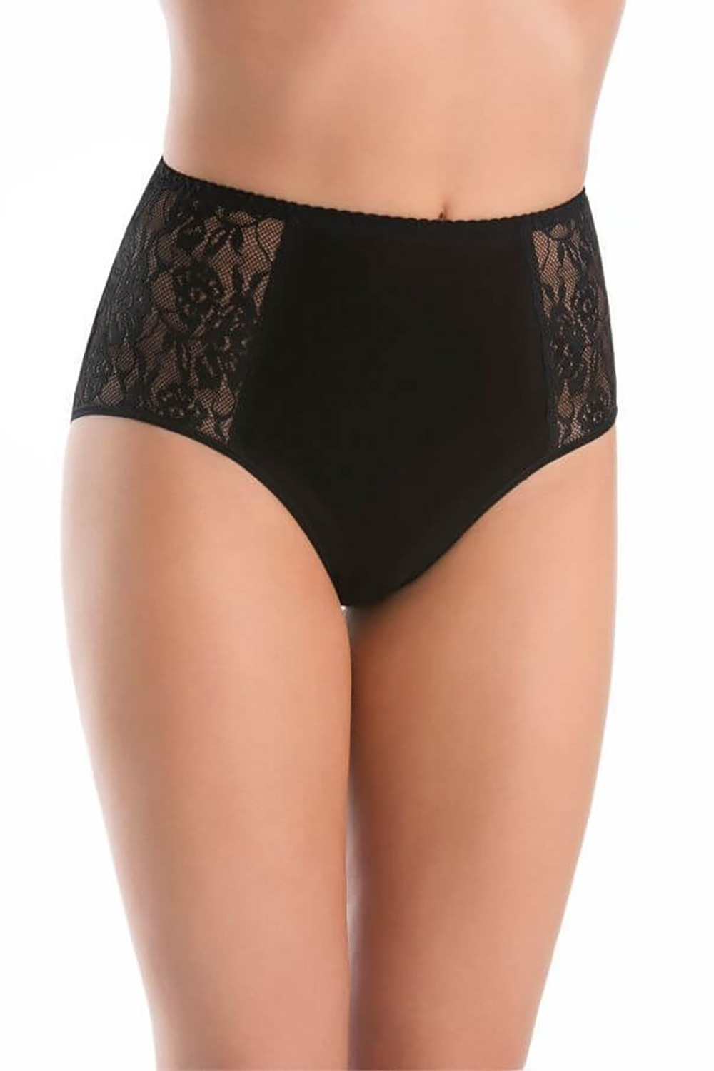 Figi Komplet figi Model Loren 140-3 Black/White/Beige - Teyli