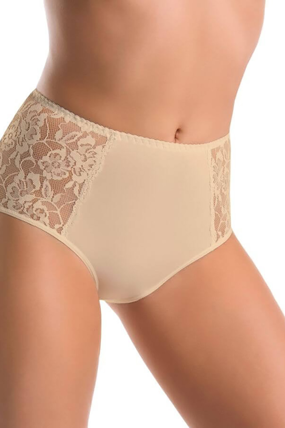 Figi Komplet figi Model Loren 140-3 Black/White/Beige - Teyli - obrazek 3