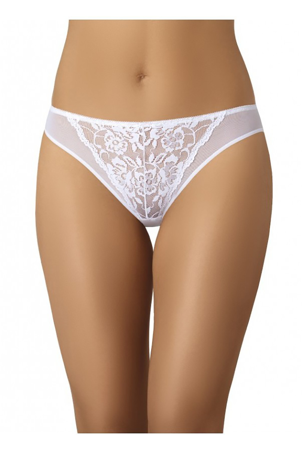 Figi Komplet figi Model Glamour 312-3 Black/White/Beige - Teyli - obrazek 3