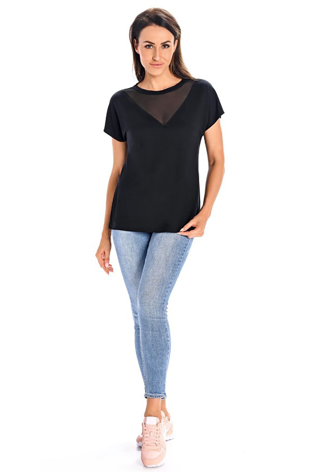 Bluzka Model Cora 219201 Black - Teyli - obrazek 2