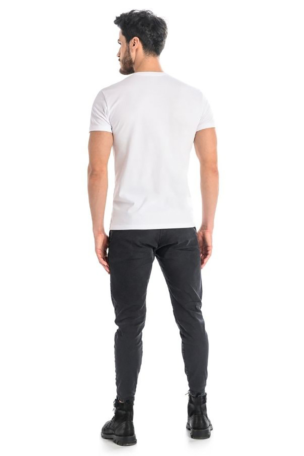 T-shirt Męski Model Dany V 1503 White - Teyli - obrazek 3