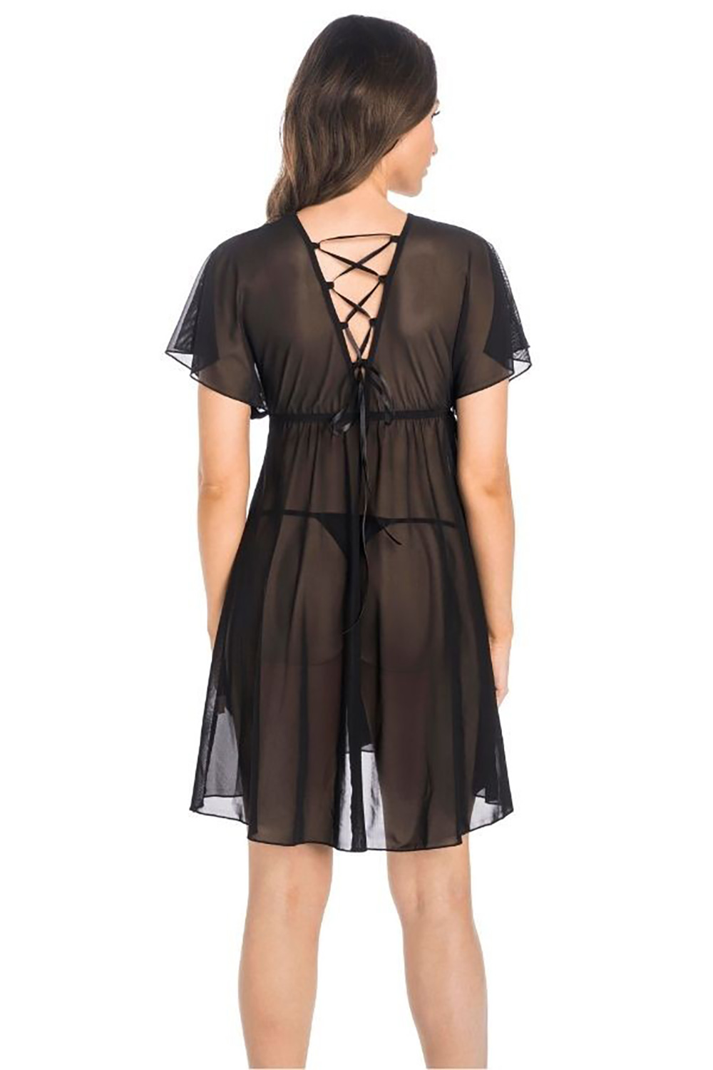Koszulka Model Emma 21216 Black - Teyli - obrazek 2