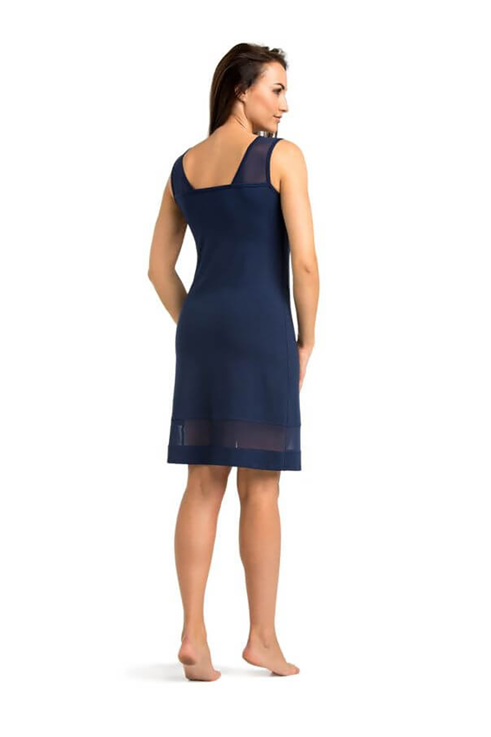 Koszulka nocna Koszula Nocna Model Betti 2808 Blue - Teyli - obrazek 2