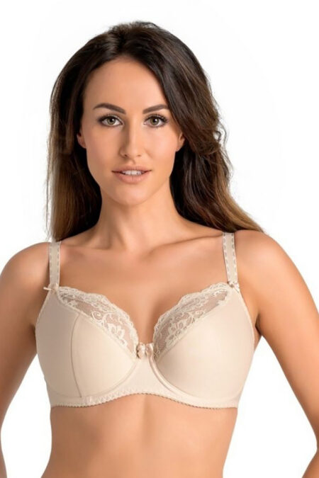 Biustonosz Soft Biustonosz Semi-soft Model Estel 204 Beige - Teyli