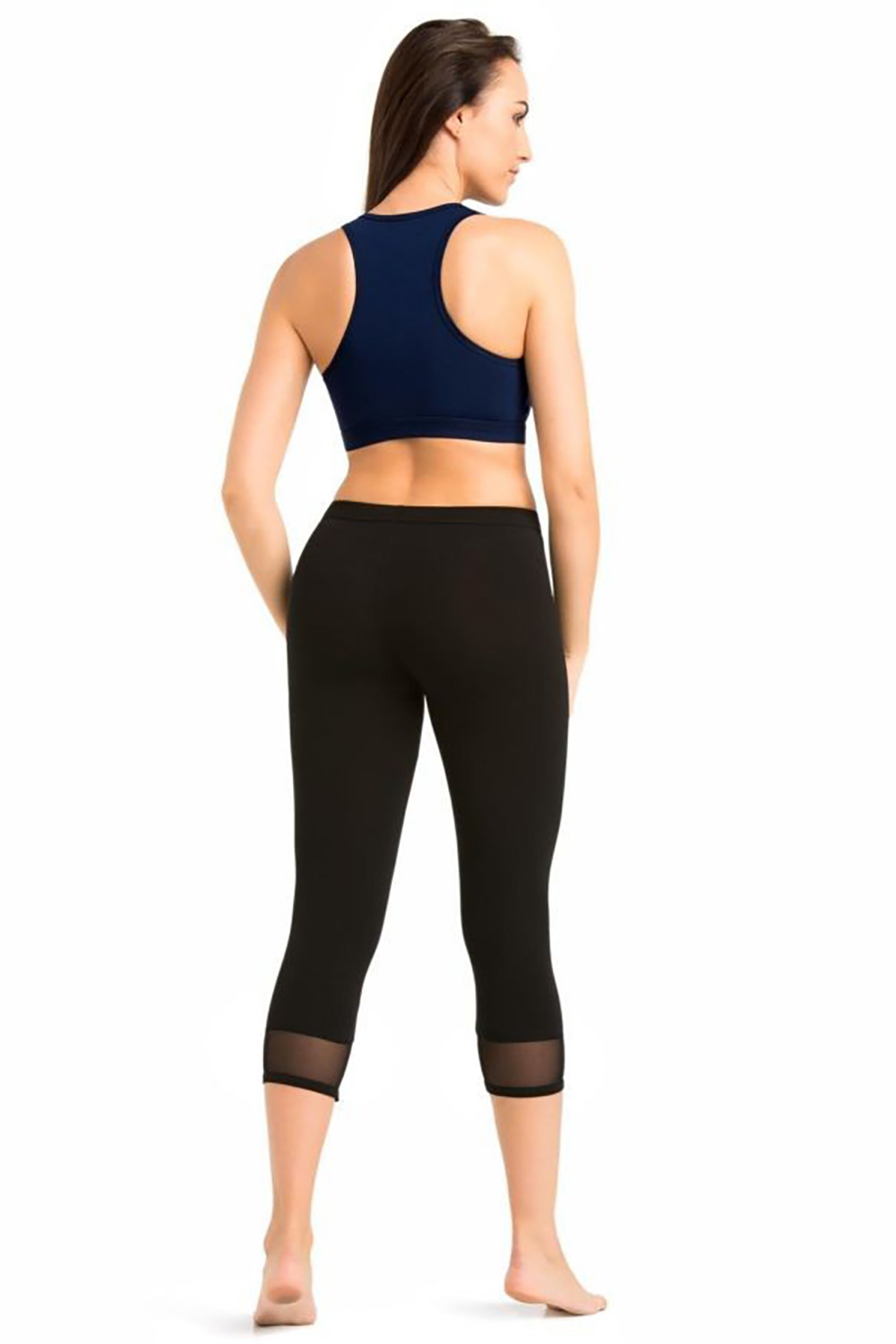 Legginsy Model 3/4 Glamo 2203 Black - Teyli - obrazek 2