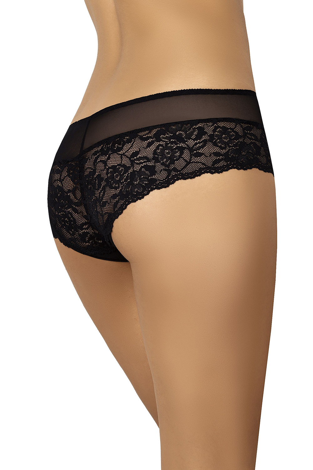 Szorty Model Polly 341 Black - Teyli - obrazek 2