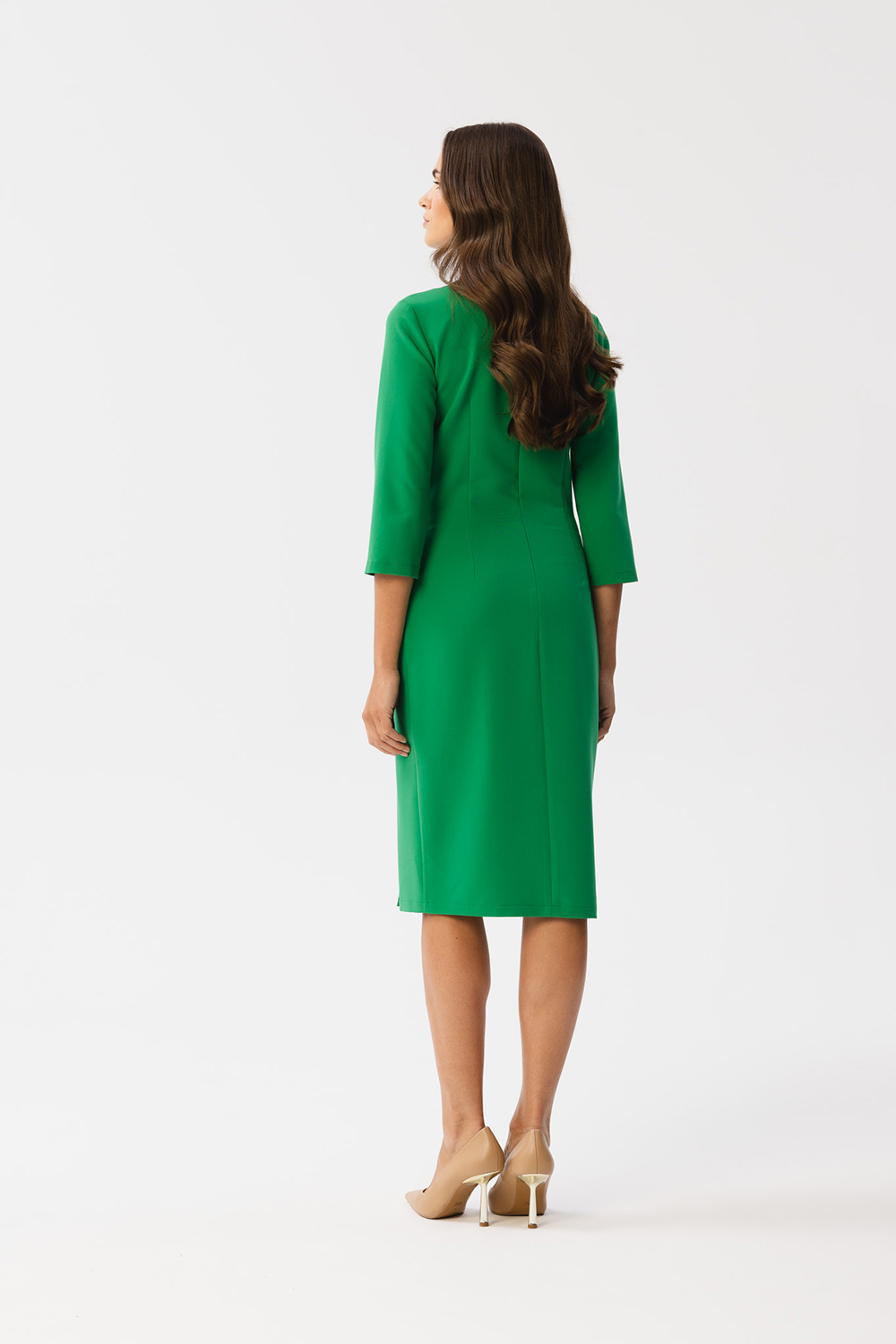 Sukienka Model S350 Green - Stylove - obrazek 2