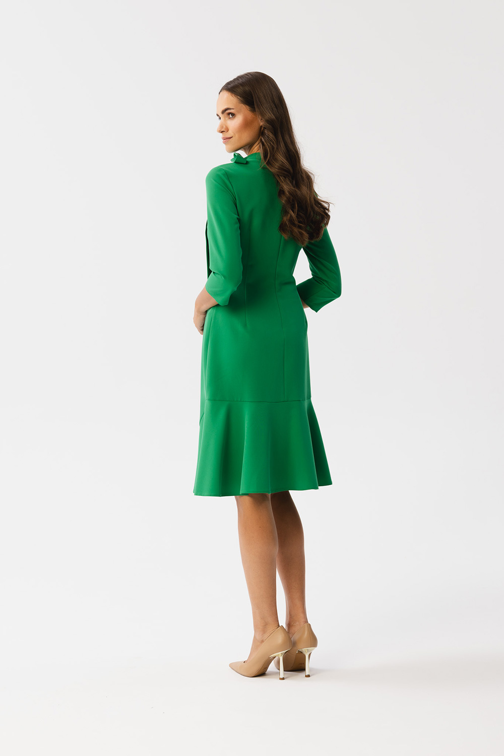 Sukienka Model S346 Green - Stylove - obrazek 2