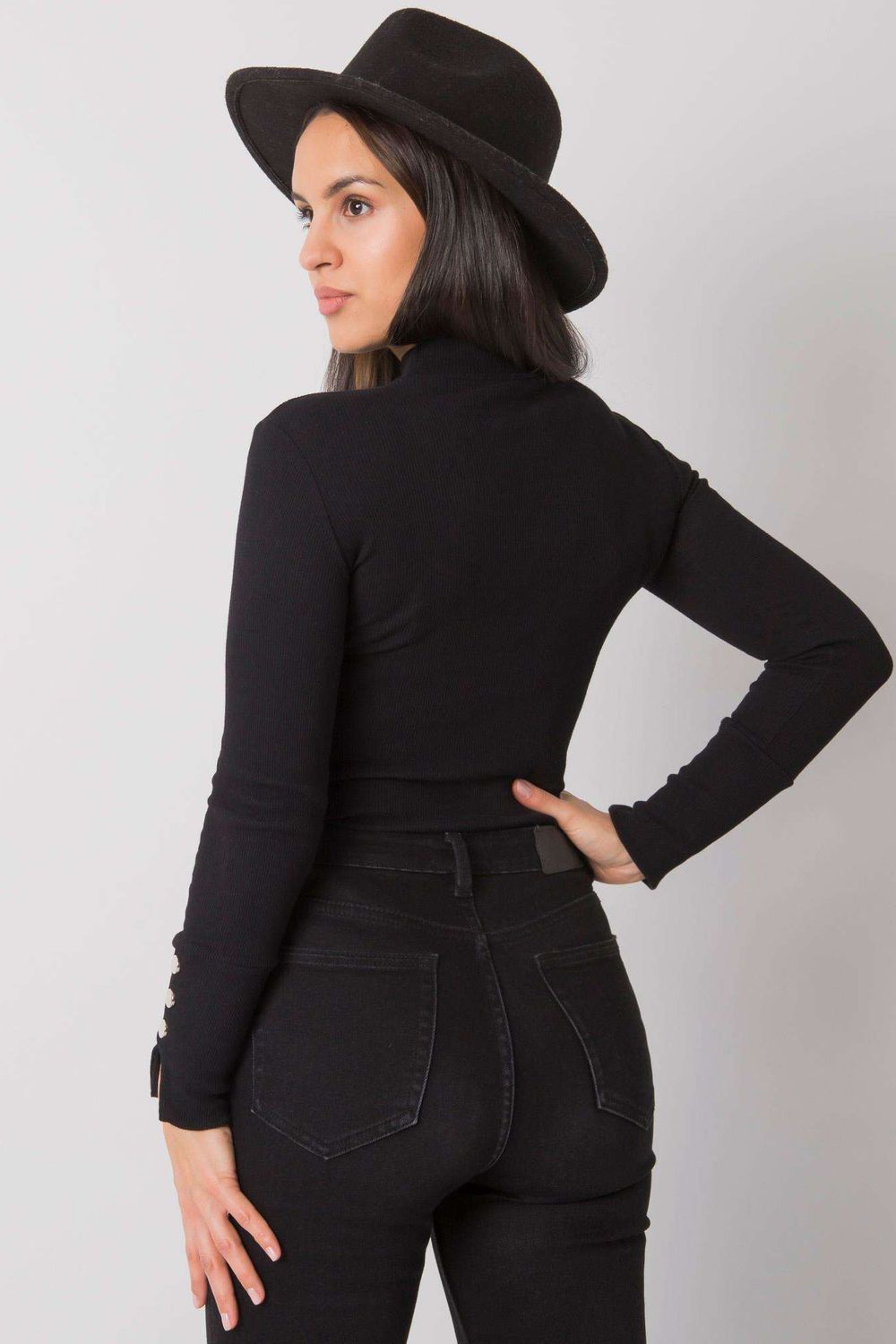 Bluzka Model RV-BZ-7317.64 Black - Rue Paris - obrazek 3
