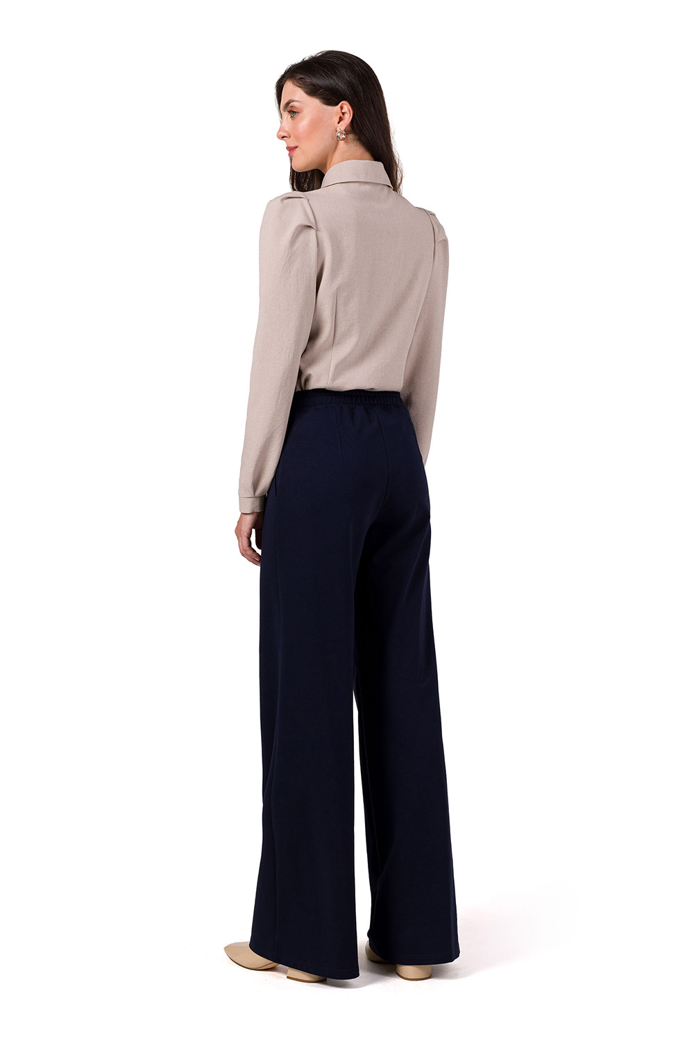 Spodnie Damskie Model B275 Navy - BeWear - obrazek 2