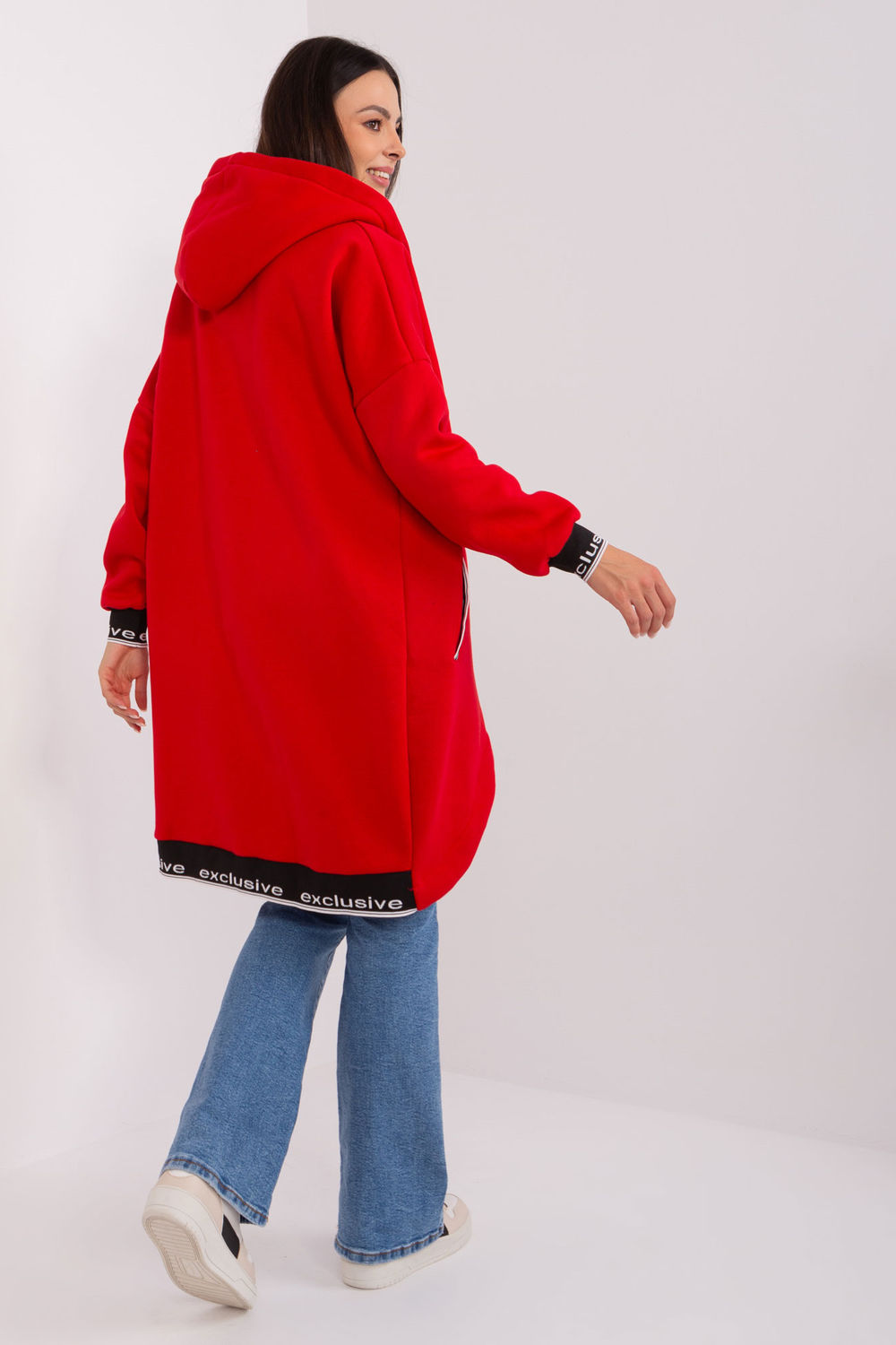 Bluza Damska Model RV-BL-6832-2.00P Red - Relevance - obrazek 3
