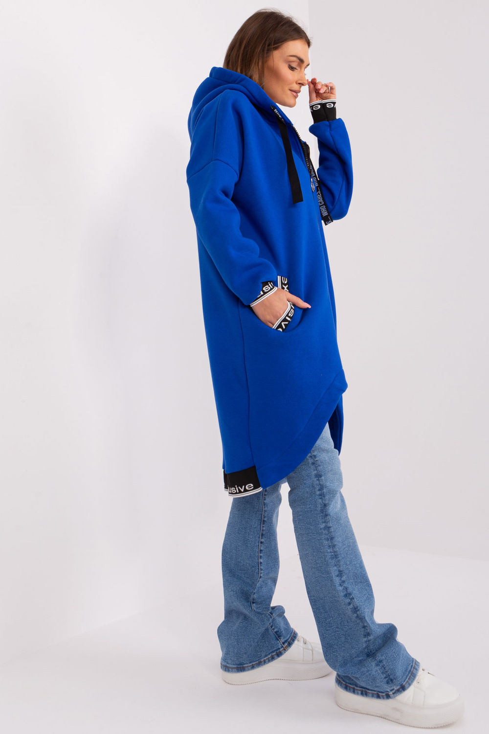 Bluza Damska Model RV-BL-6832-2.00P Cobalt - Relevance - obrazek 2