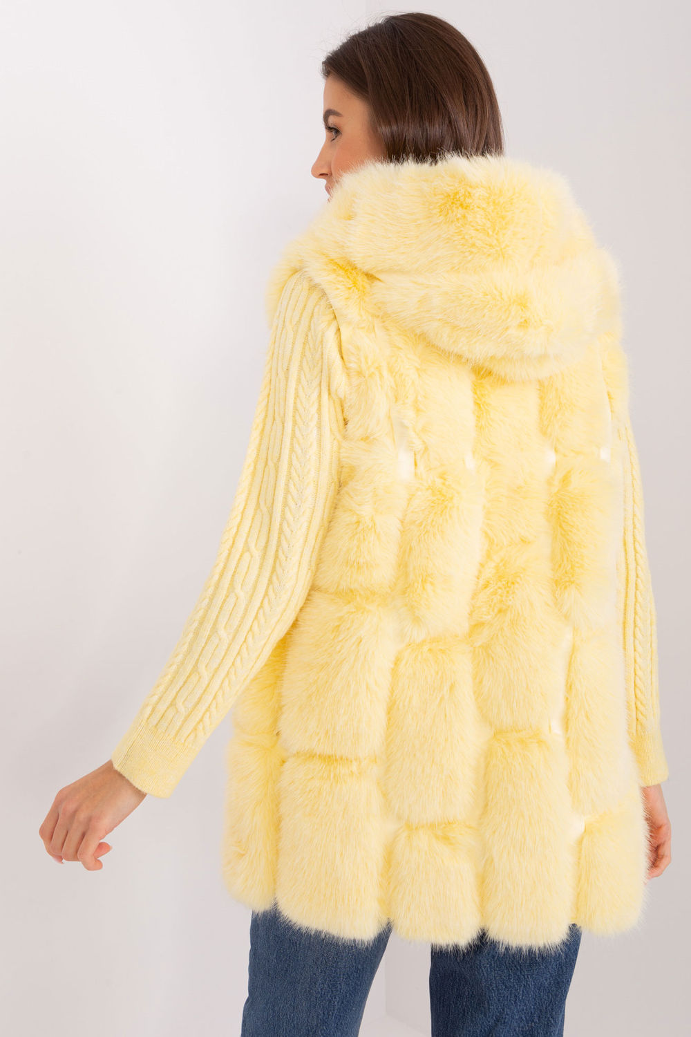 Kamizelka Model AT-KZ-2379.96P Light Yellow - AT - obrazek 3